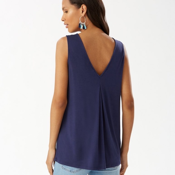 Tommy Bahama Kauai Jersey Tank Top - Picture 3 of 5